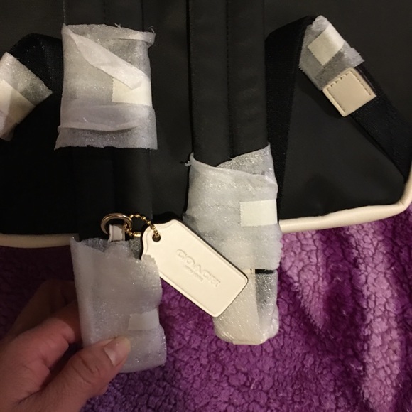 🆕Coach MD backpack in leather and coated canvas - Picture 5 of 8